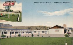 Ranch House Motel Postcard