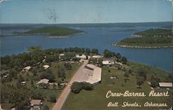 Crow-Barnes Resort Bull Shoals, AR Postcard Postcard Postcard