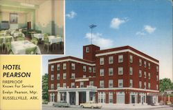 Hotel Pearson Russellville, AR Postcard Postcard Postcard