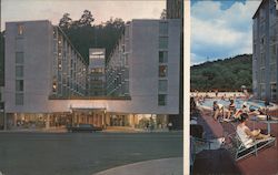 The Aristocrat Motor Inn Hot Springs National Park, AR Postcard Postcard Postcard