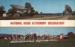 National Radio Astronomy Observatory Green Bank, WV Postcard Postcard Postcard