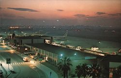 Ontario International Airport at Dawn California Postcard Postcard Postcard