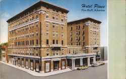 Hotel Pines Pine Bluff, AR Postcard Postcard Postcard