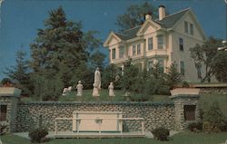 St. Bernard's Rectory and the Lady of Fatima Shrine Postcard