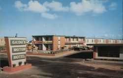 Gaido's Motor Hotel Postcard