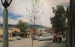 Fairweather Hotel on Wallace Street Virginia City, MT Postcard Postcard Postcard