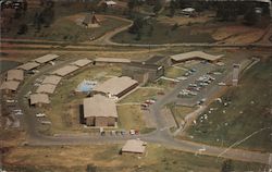 Aerial View of Ken-Bar Inn Gilbertsville, KY Postcard Postcard Postcard