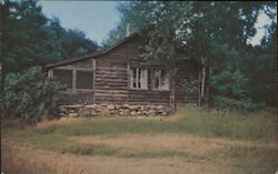 The Robert Frost Cabin Postcard