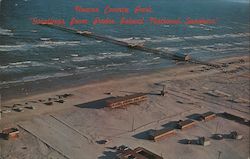 Nueces County Park - Padre Island National Seashore Postcard