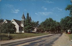 Hubbard Phelps Memorial Chapel Huron City, MI Postcard Postcard Postcard