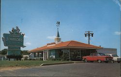 Howard Johnson's Ice Cream Shop & Restaurant Postcard