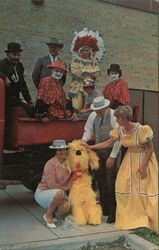 Hazel Park 2nd Annual Community Fair August 4-5-6-7 1966 Postcard