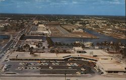 Aerial view of new Oceanside Shopping Center Postcard