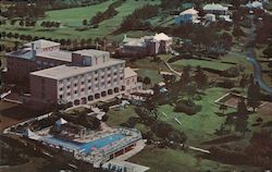 An Aerial View of the New Belmont Golf & Country Club & Swimming Pool Warwick, Bermuda Eddie Marshall Postcard Postcard Postcard