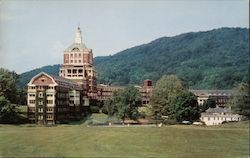 The Homestead Hotel from Eighteenth Fairway Postcard