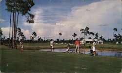 Lake Lawn Golf Club Par 3 Postcard