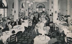 The Flanders Hotel A Section Of The American Plan Dining Room Seating 500 Postcard
