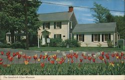 The Sandwich Glass Museum Massachusetts Hugo Poisson Postcard Postcard Postcard