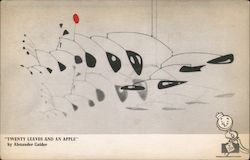 Twenty Leaves and An Apple - Terrace Plaza Hotel Postcard