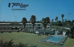 TraveLodge Sacramento California Postcard Postcard Postcard