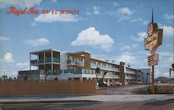 Royal Inn of El Monte California Postcard Postcard Postcard