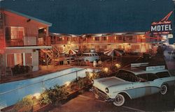 Bel Air Palms Motel Postcard