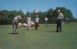 18th Green, Morehead City Country Club Postcard