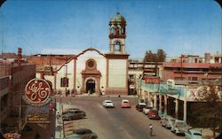 View of Parish Temple Mexicali, Mexico Postcard Postcard Postcard