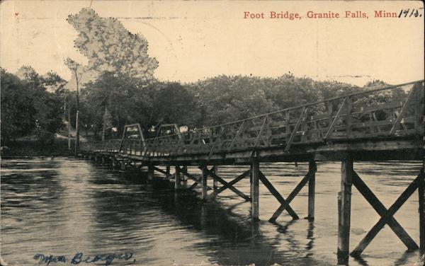 Foot Bridge Granite Falls Minnesota
