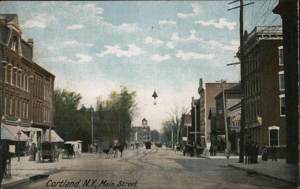 Main Street Cortland New York