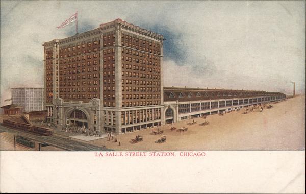 La Salle Street Station Chicago Illinois