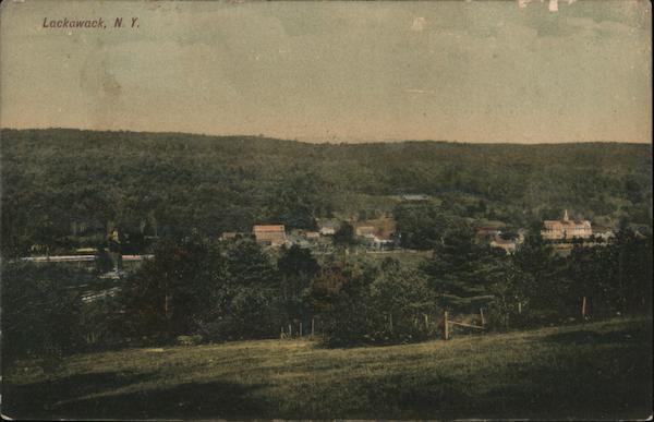 Bird's Eye View Lackawack New York