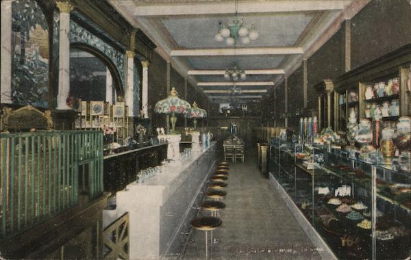 Pin Ton Confectionery Parlor Los Angeles California