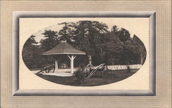 Cannons in Beacon Hill Park Victoria BC Canada British Columbia