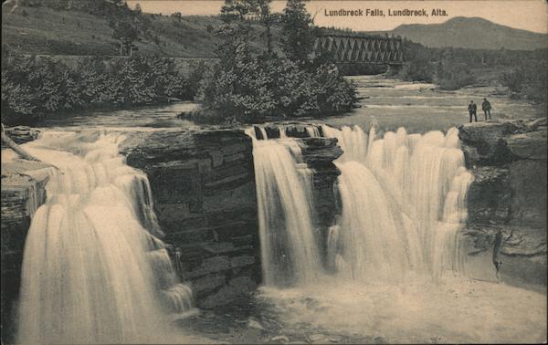 Lundbreck Falls AB Canada Alberta