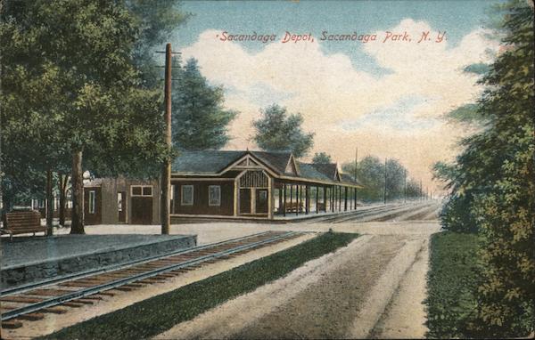 Sacandaga Depot Sacandaga Park New York
