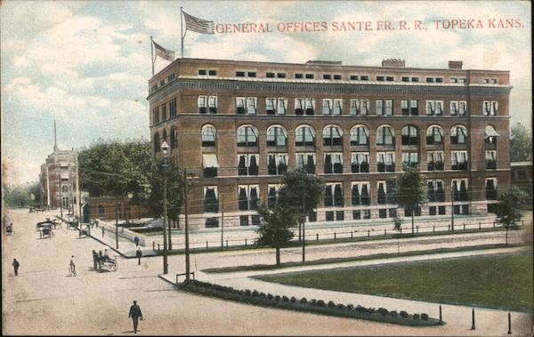General Offices, Santa Fe Railroad Topeka Kansas