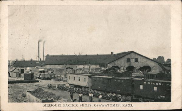 Missouri Pacific Shops Osawatomie Kansas