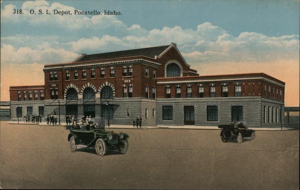 Oregon Short Line Railroad Depot Pocatello Idaho