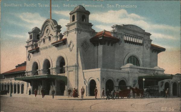 Southern Pacific Terminus, 3rd and Townsend San Francisco California