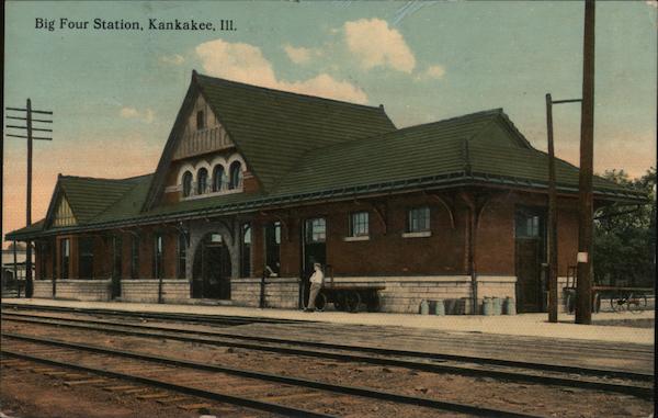 Big Four Station Kankakee Illinois