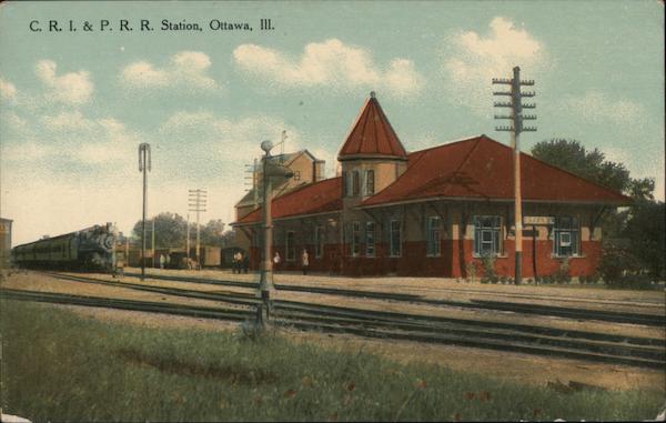 C.R.I. & P.R.R. Station Ottawa Illinois