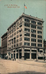 I.M.S. Building South Bend, IN Postcard Postcard Postcard