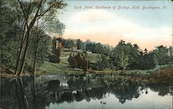 Rock Point Residence of Bishop Hull Burlington, VT Postcard Postcard Postcard