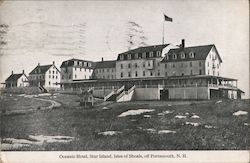 Oceanic Hotel, Star Island, Isles of Shoals Postcard