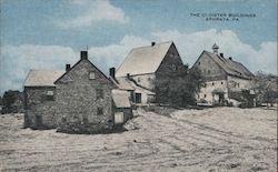 The Cloister Buildings, Hotel Cocalico Ephrata, PA Postcard Postcard Postcard