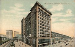La Salle Street Station Postcard