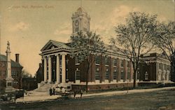 Town Hall Meriden, CT Postcard Postcard Postcard