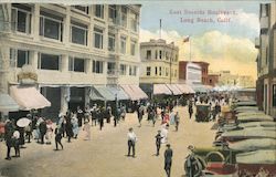 East Seaside Boulevard Long Beach, CA Postcard Postcard Postcard