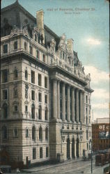 Hall of Records, Chamber St. Postcard